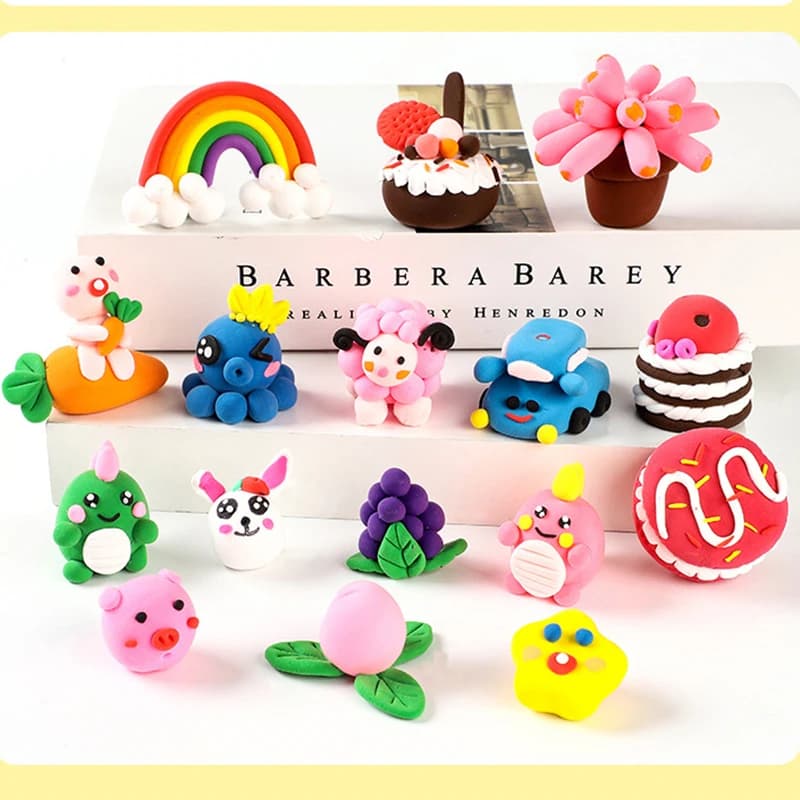 PIANKOLINA MASA PLASTYCZNA EDUKACYJNA SENSORYCZNA PLASTELINA 36 SZTUK