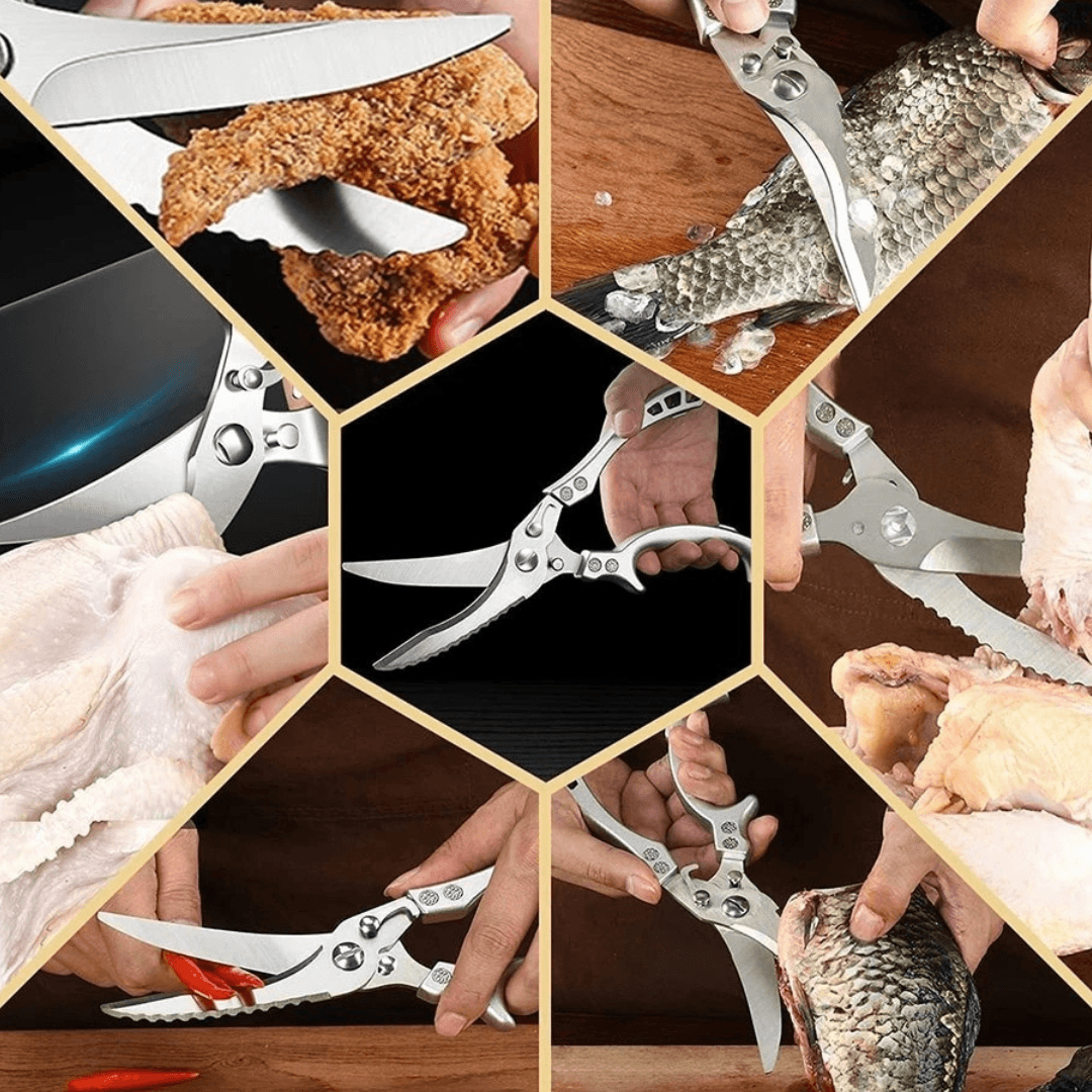 SharpCut - Nożyce kuchenne do mięsa, drobiu i ryb