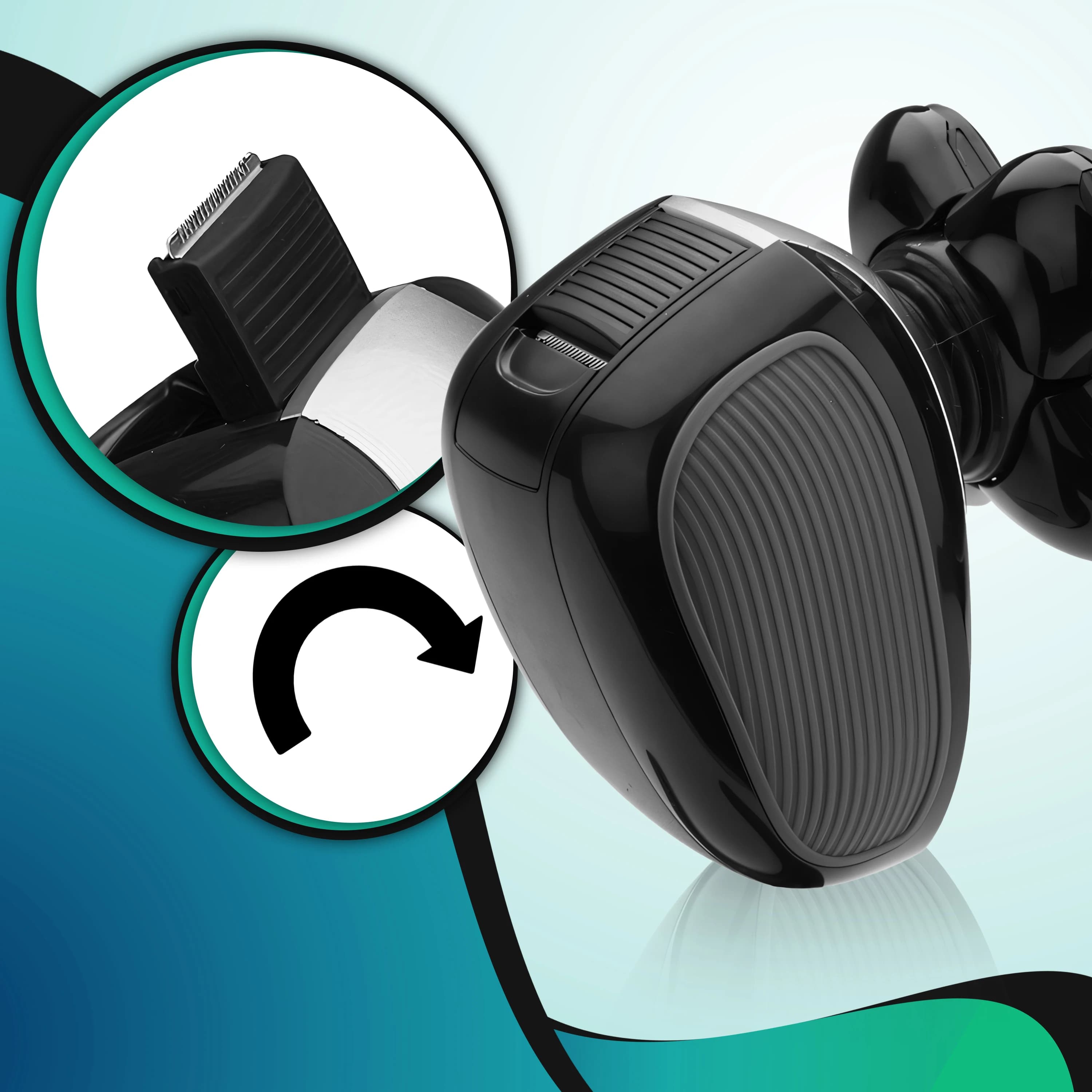 BladeForce Pro 5X - Bezprzewodowy trymer do ciała dla Mężczyzn