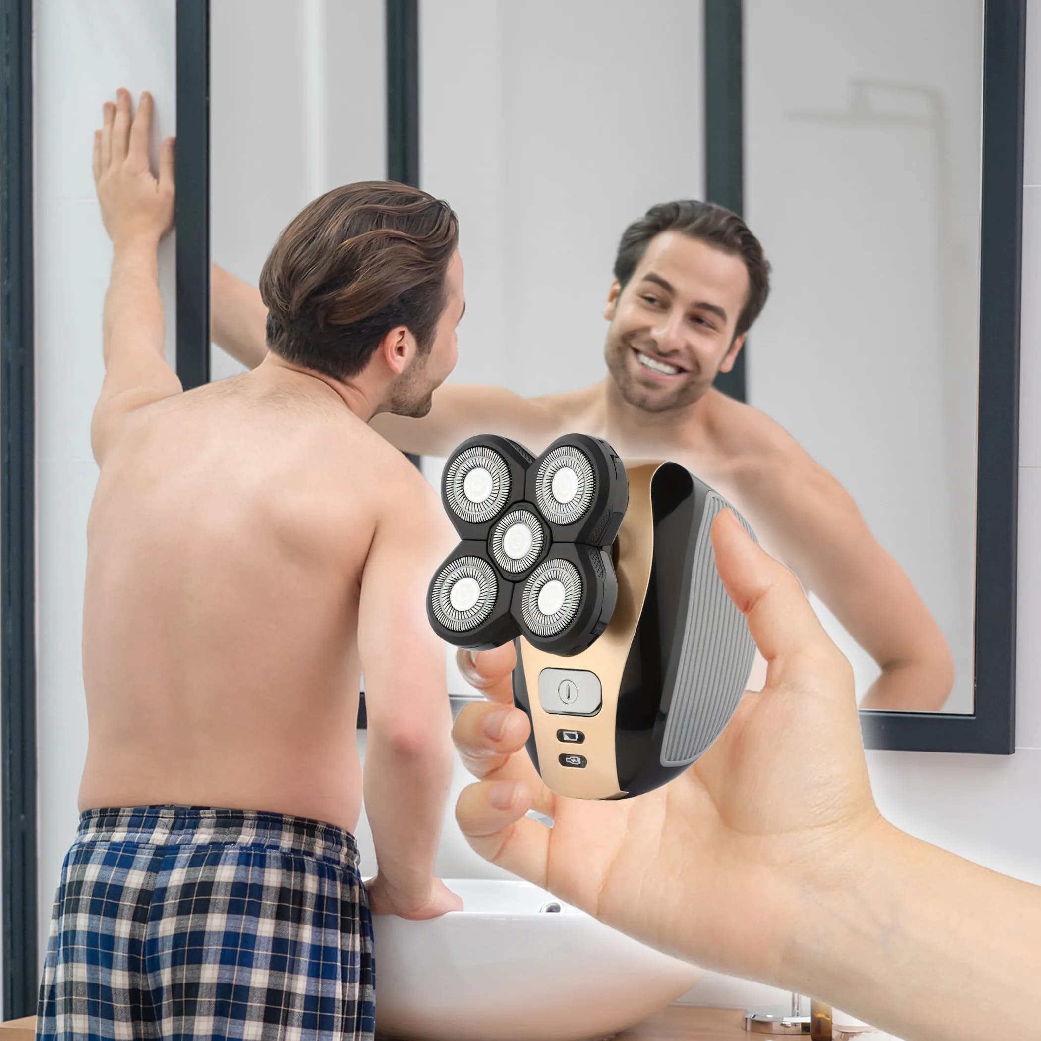 BladeForce Pro 5X - Bezprzewodowy trymer do ciała dla Mężczyzn